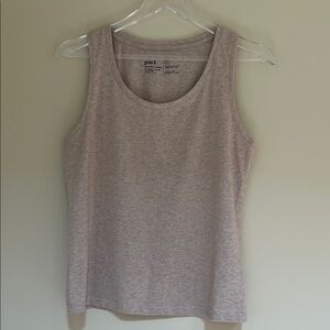 Pact Women's Oat Heather Luxe Stretch Jersey Tank S